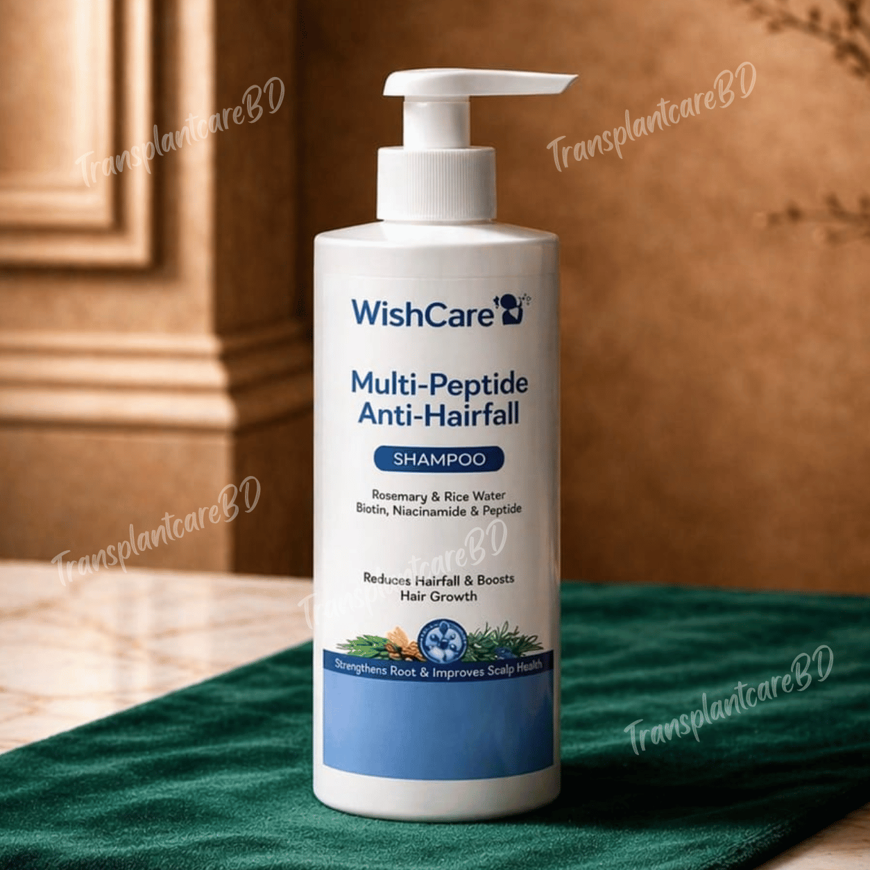 WishCare Multi-Peptide Anti-Hairfall Shampoo (250ml)