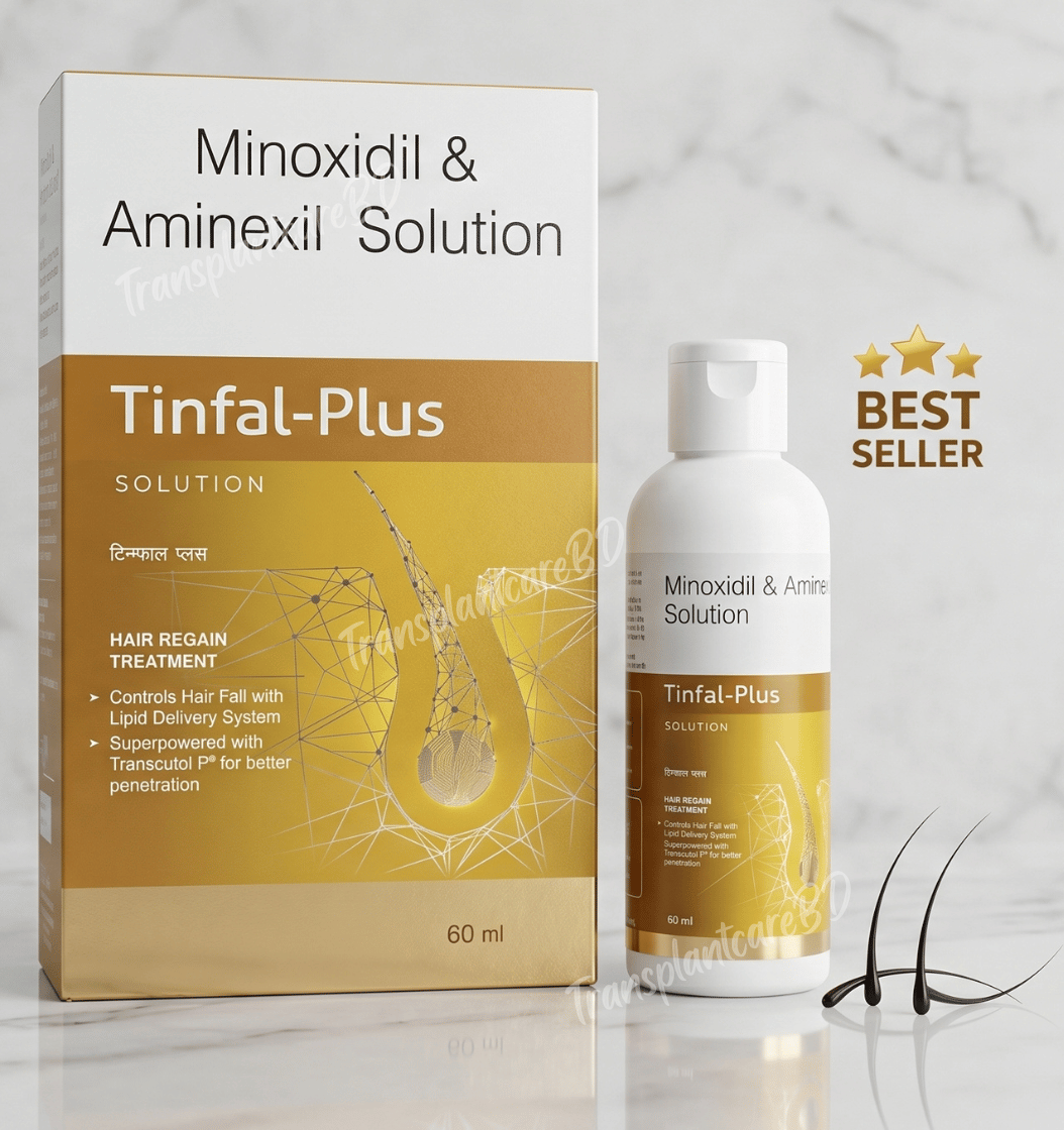 Tinfal-Plus Minoxidil & Aminexil Solution