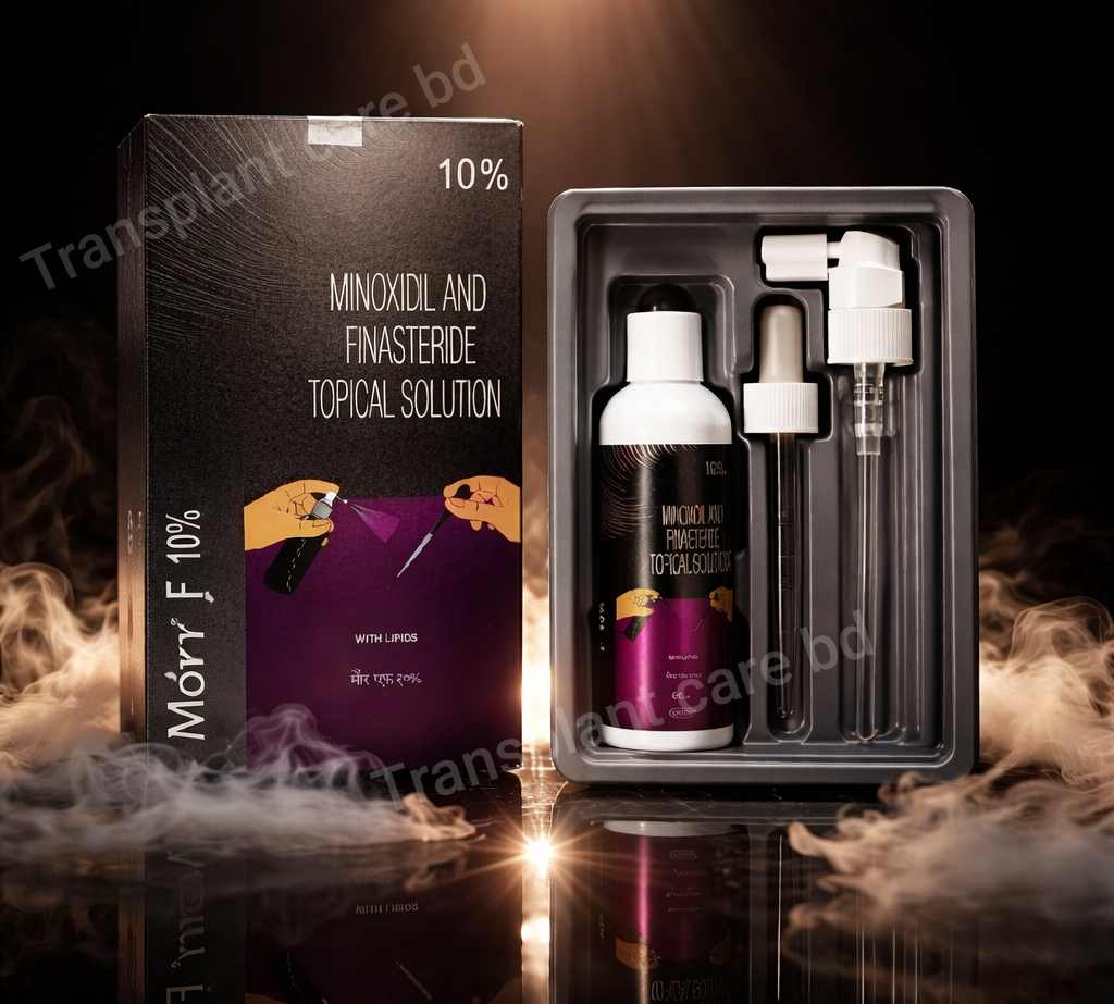 Morr F 10% (Minoxidil and Finasteride Topical Solution) - 60 ml