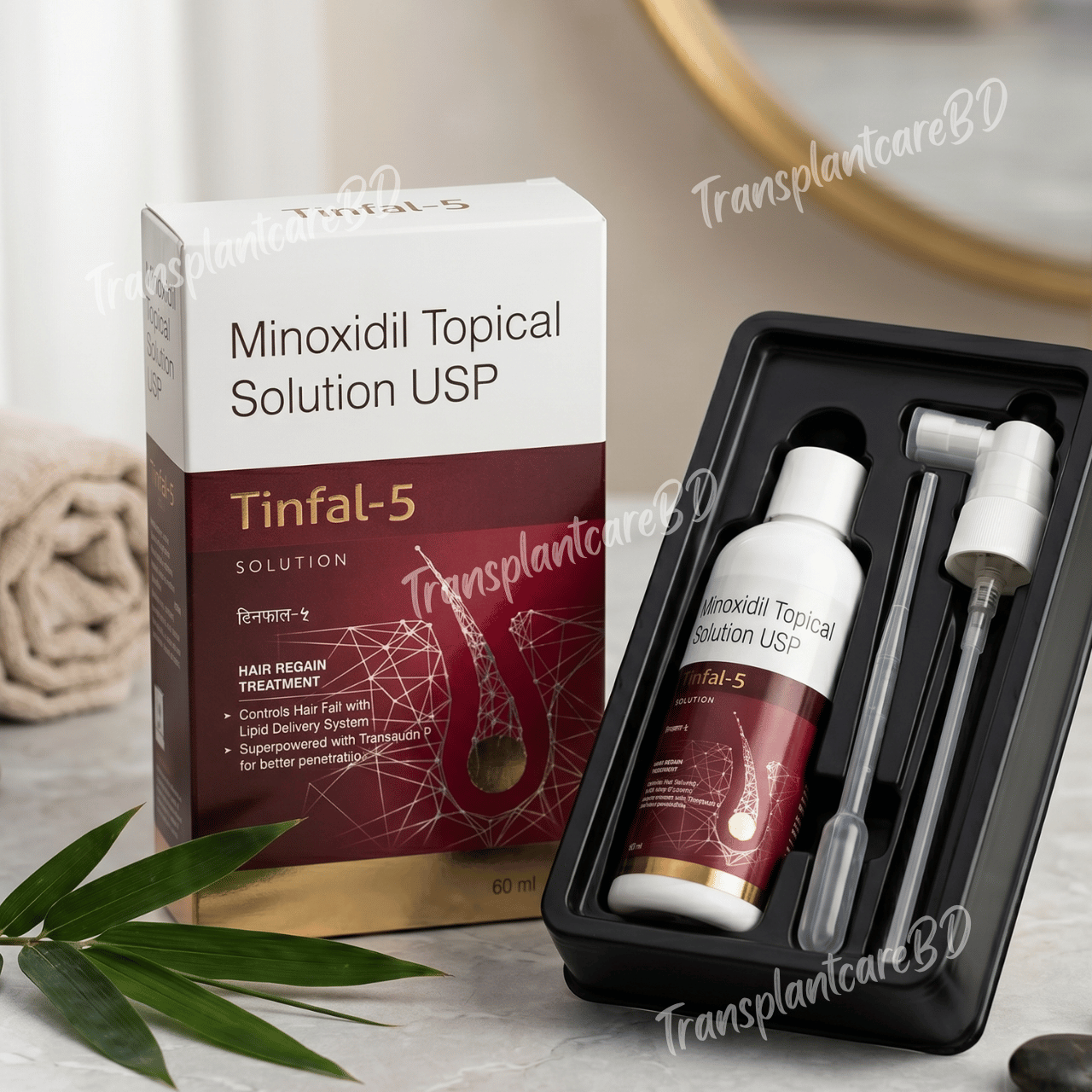 Tinfal-5 Minoxidil Topical Solution | Advanced Hair Regrowth Formula